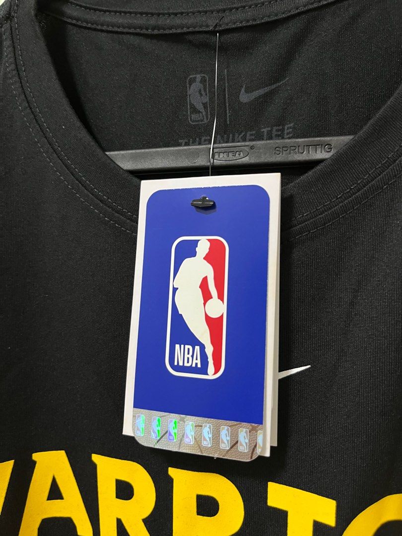 Authentic Nike Golden State Warriors Practice Tee Tank Top NBA Jersey