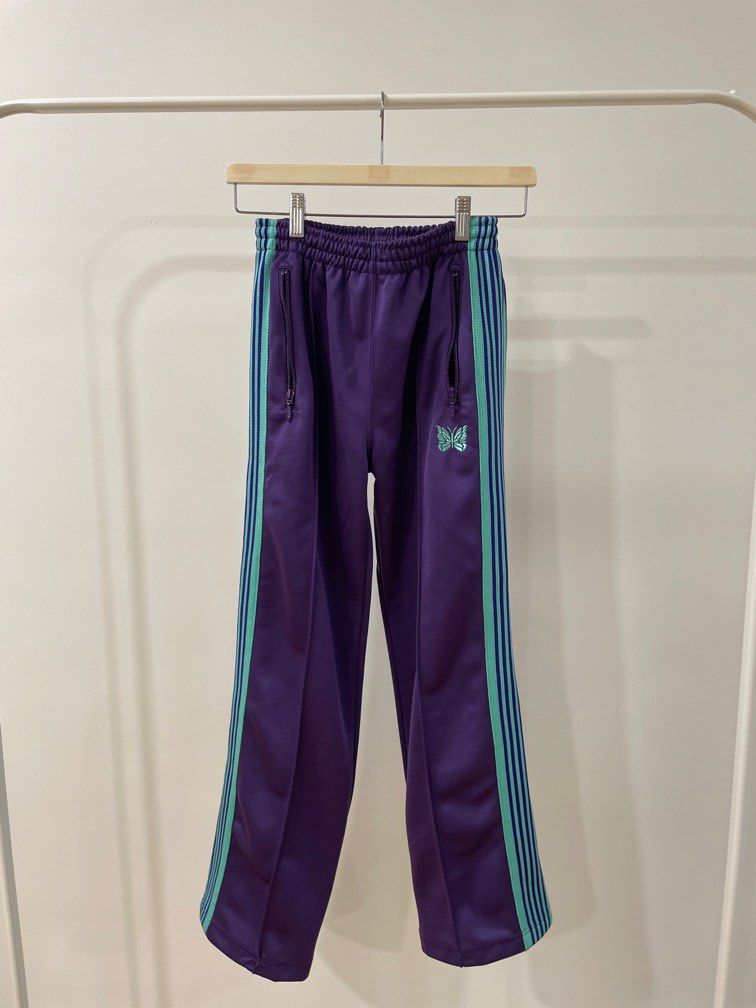 Purple needles track pants outlet