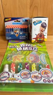 NERF n-strike Elite x30子彈 + jumping pirate + 免燙珠