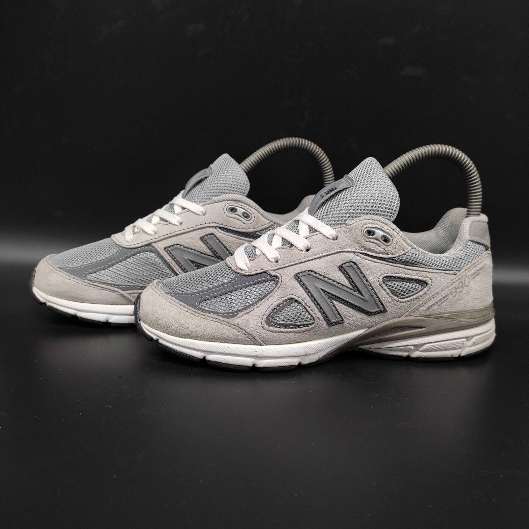 New Balance 990v4 Grey GS 5.5 women 4 men Women s Fashion