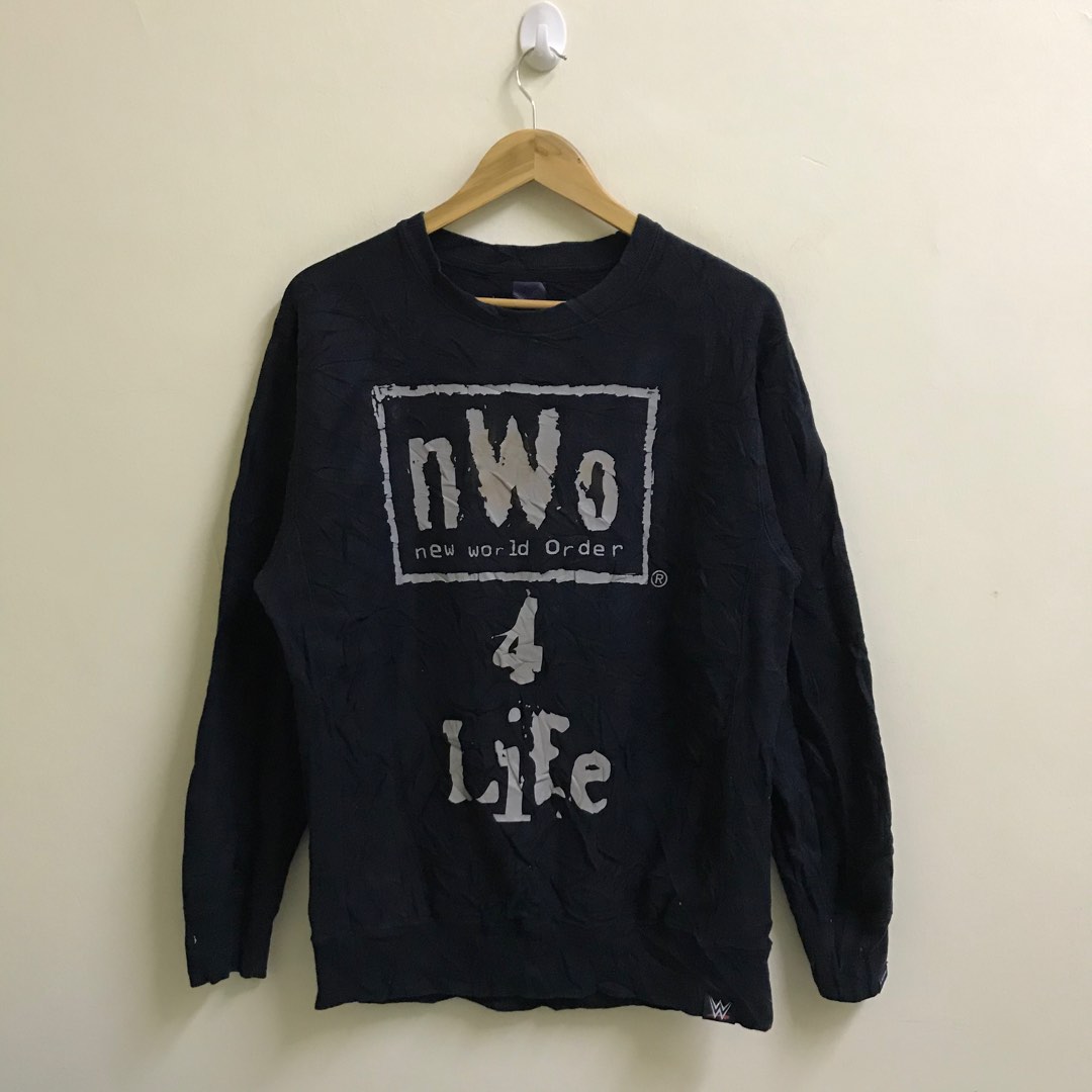 New World Order x applebum sweatshirt, Men's Fashion, Coats