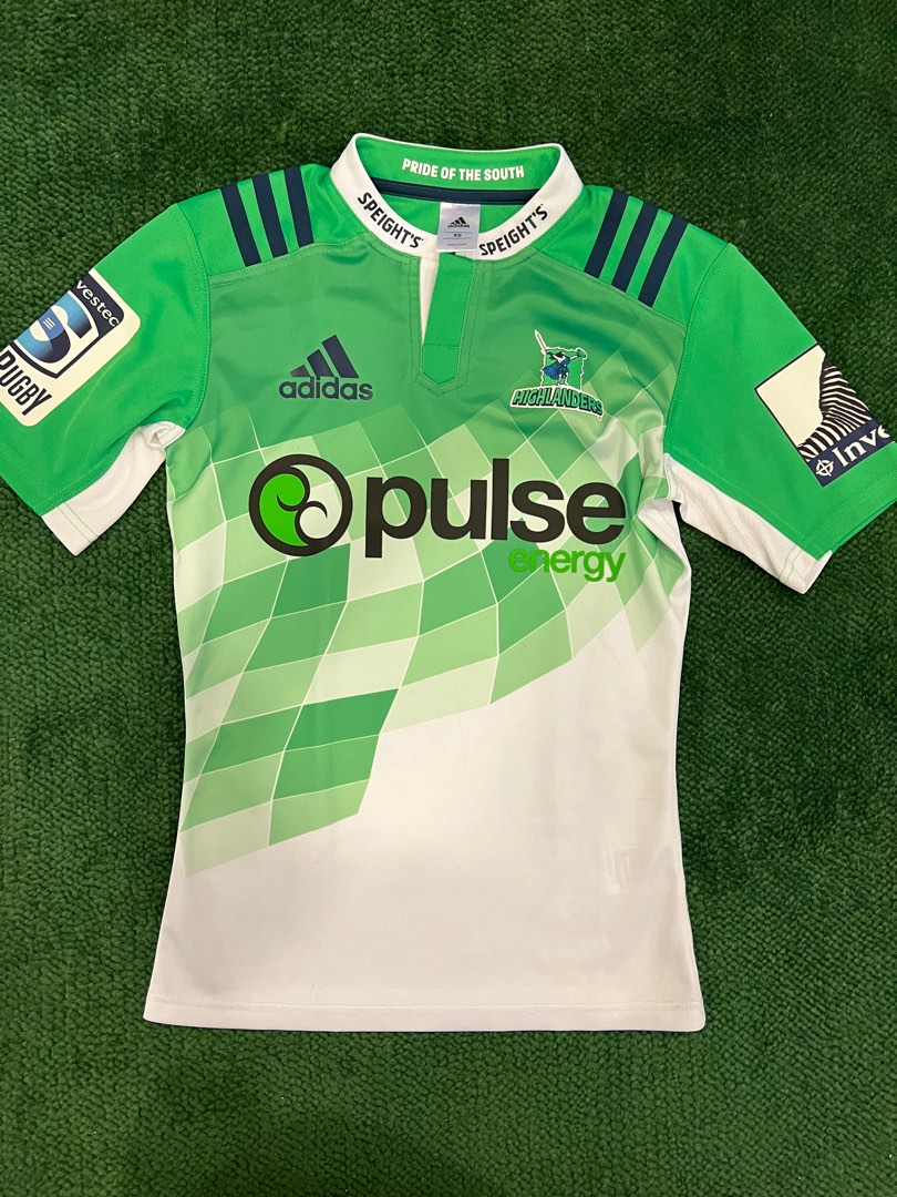 adidas Blues Rugby Training Replica Jersey - Green