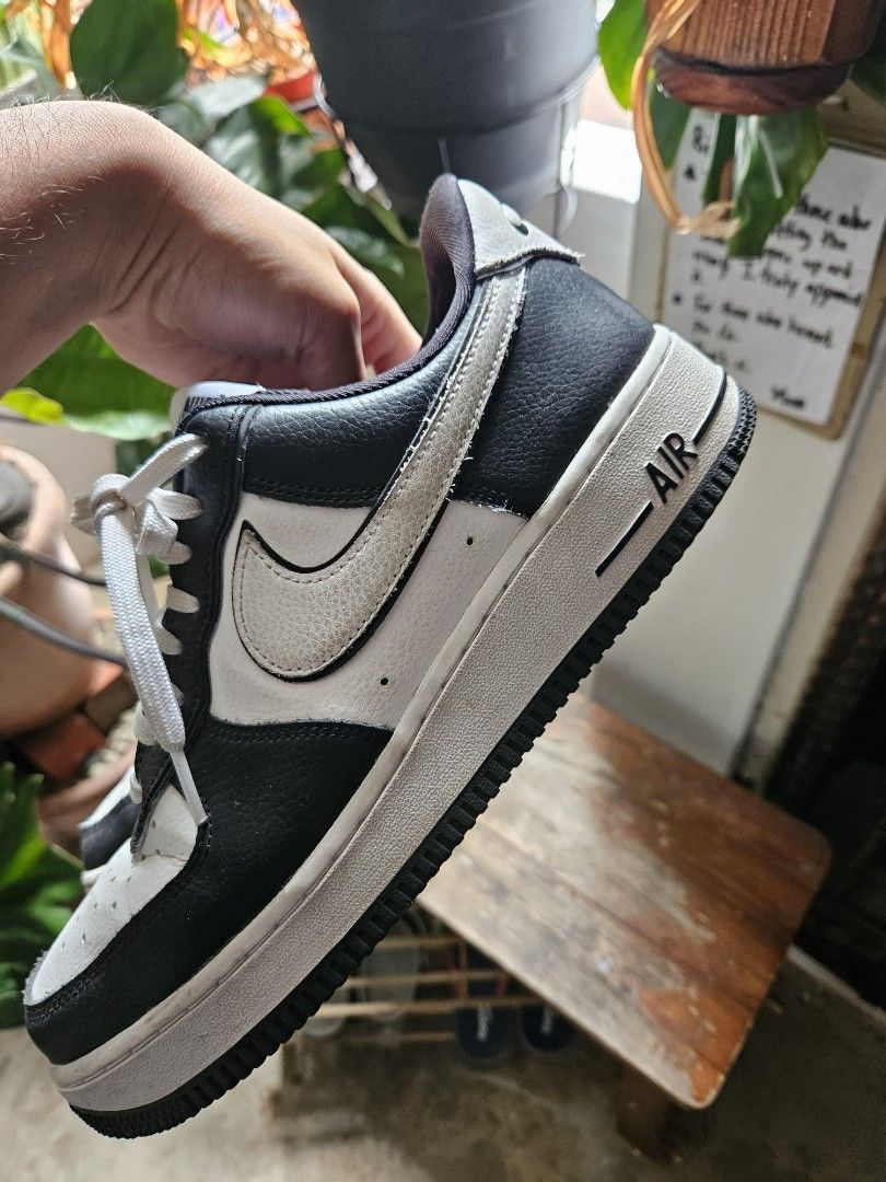 Nike air force online ones black and white