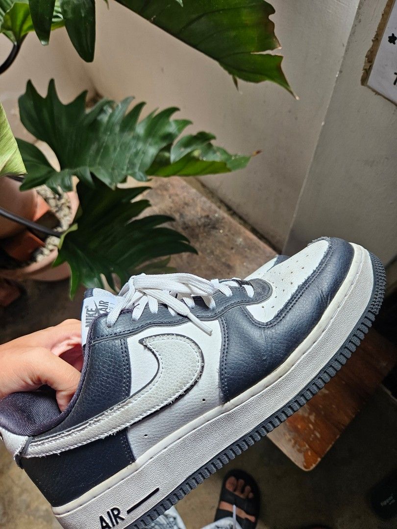 Nike air force shop one black white