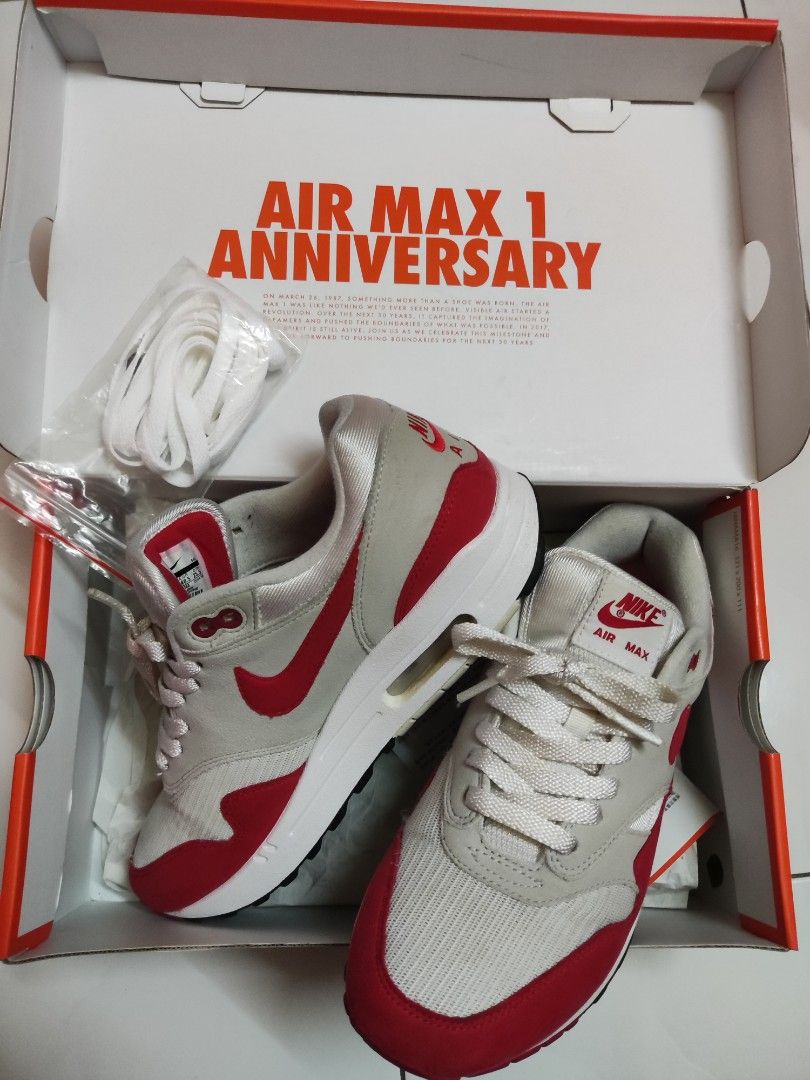Nike Air Max 1 Anniversary Men s Fashion Footwear Sneakers on