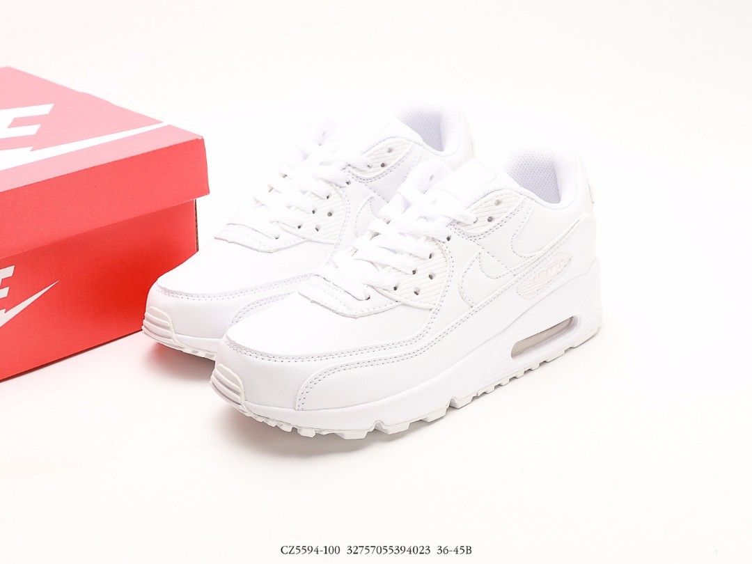 Nike air 90 white leather shop