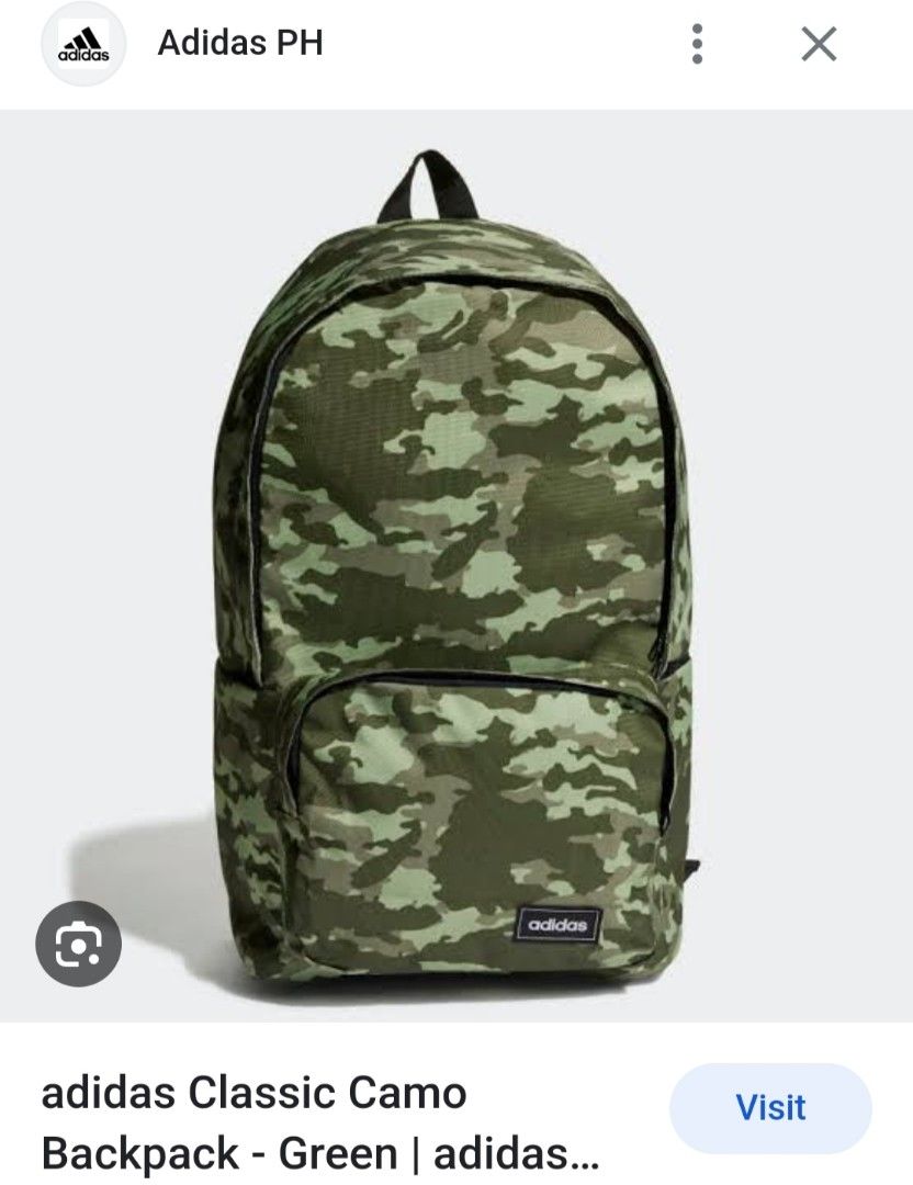 Classic camouflage backpack adidas cheap