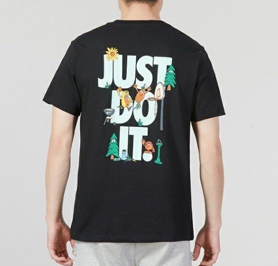 100% Authentic) Nike Dri-Fit JDI Basketball Coconut Milk Tee