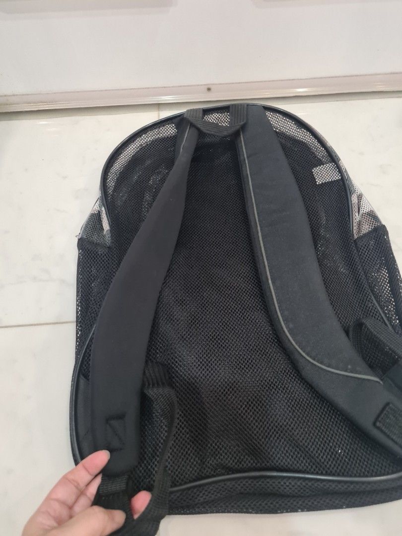 Grey nike mesh backpack clearance
