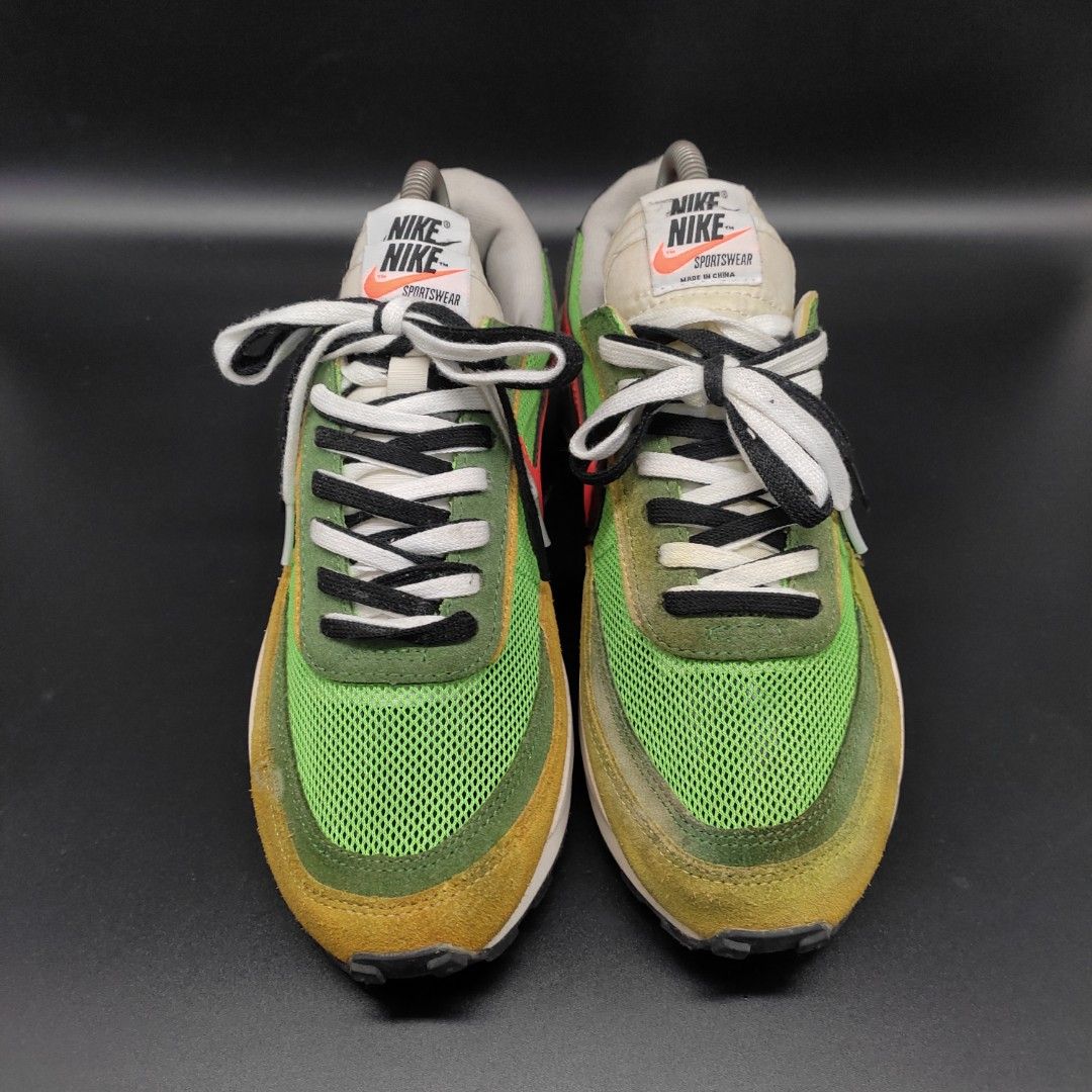 Nike waffle green deals