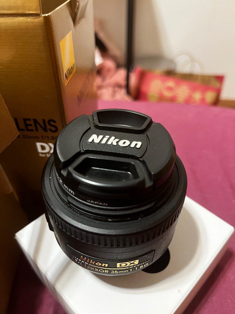 Lente nikon 35mm on sale 1.8 g