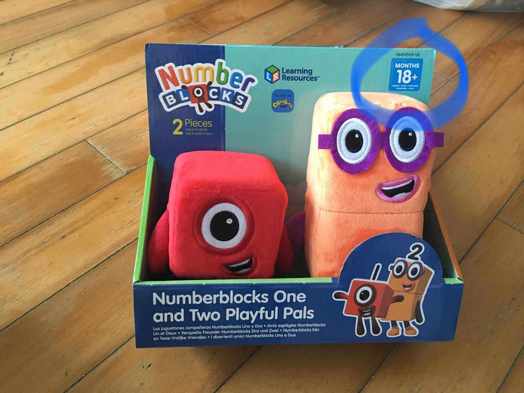 Numberblock 1&2 /Educational toy, 兒童＆孕婦用品, 嬰兒玩具- Carousell