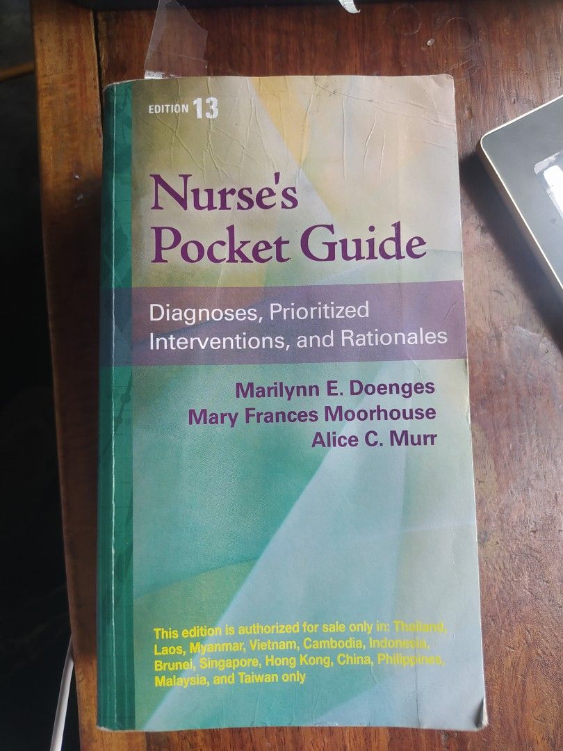 Nurse's Pocket Guide 13th edition on Carousell