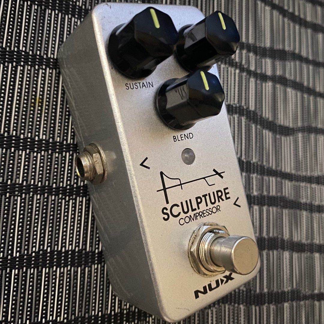 Nux Compressor Pedal Nux NCP-2 Sculpture Mini Core Compressor - Kompressor Pedal Für Gitarre Mit Sustain Control Nux NCP-2 Pedal