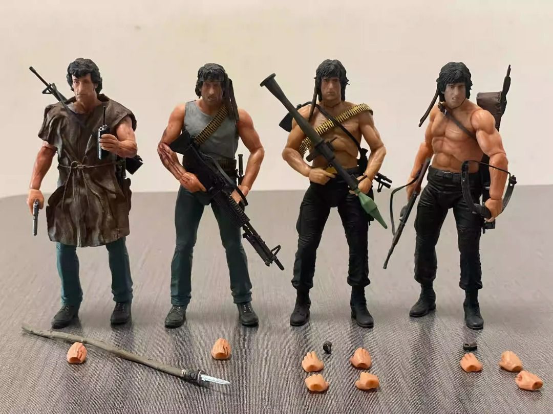 Neca rambo action shop figure