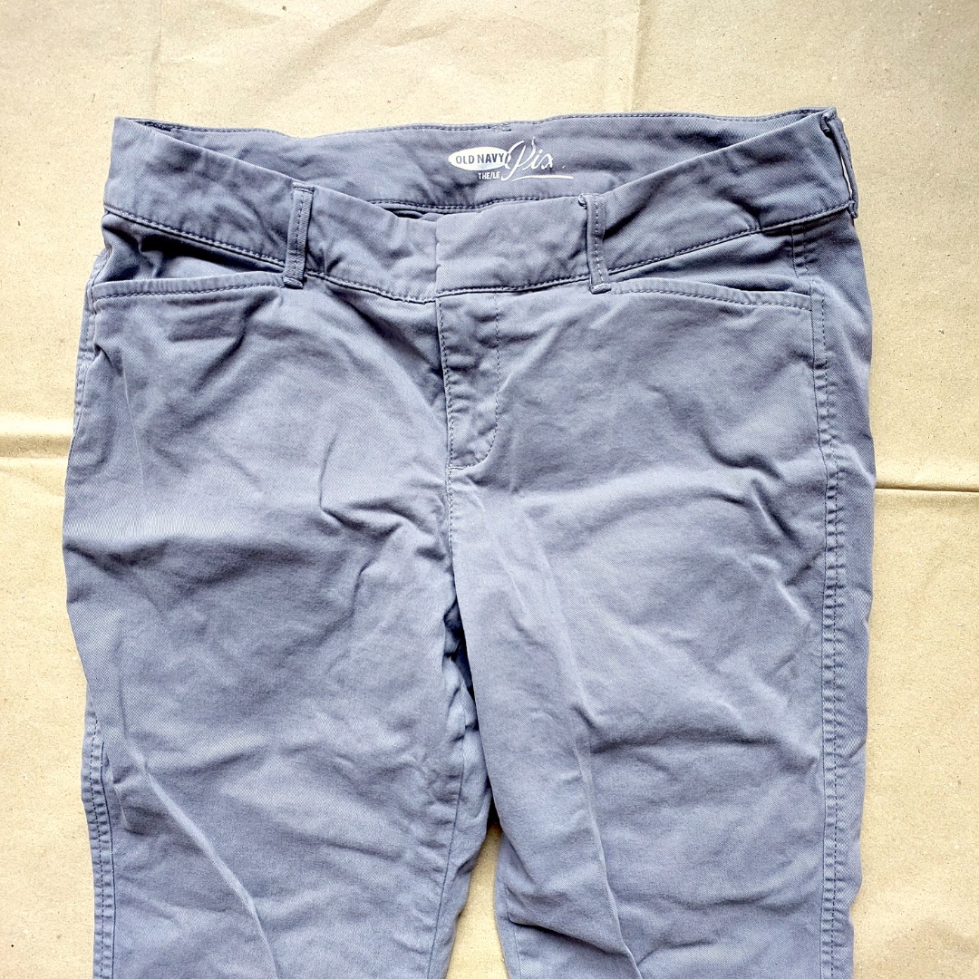 Old Navy Pixie Pants Gray Women s Fashion Bottoms Jeans on
