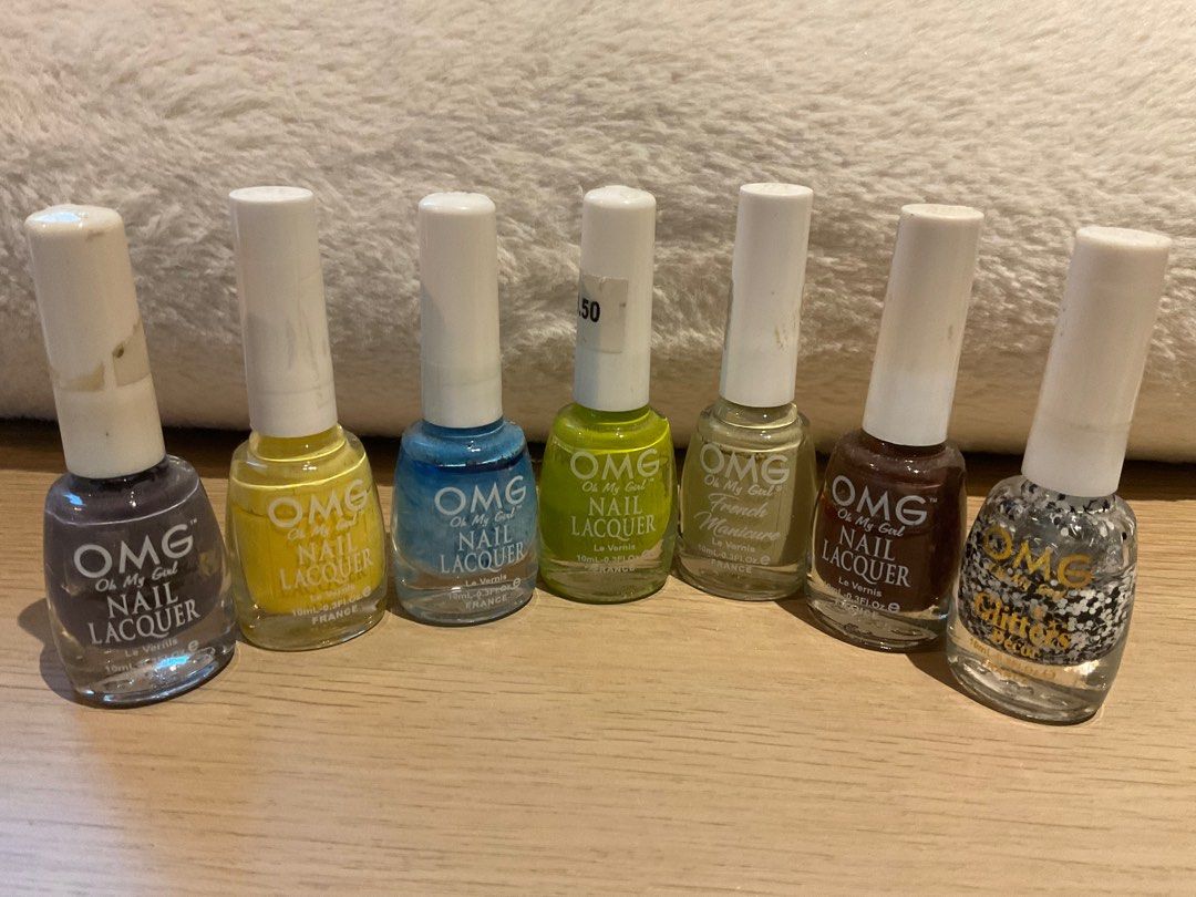 OMG Nail Polish Set (Category: Hands & Nails) located in Quezon City. Submitted by riri.destash (Listing ID 1253042124, Image 1). Description: .