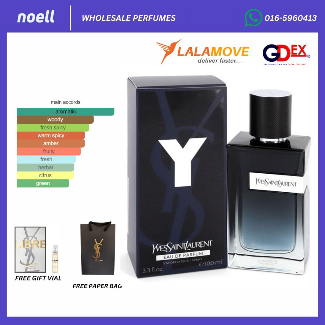 YSL Y EDP TESTER, Beauty & Personal Care, Fragrance & Deodorants