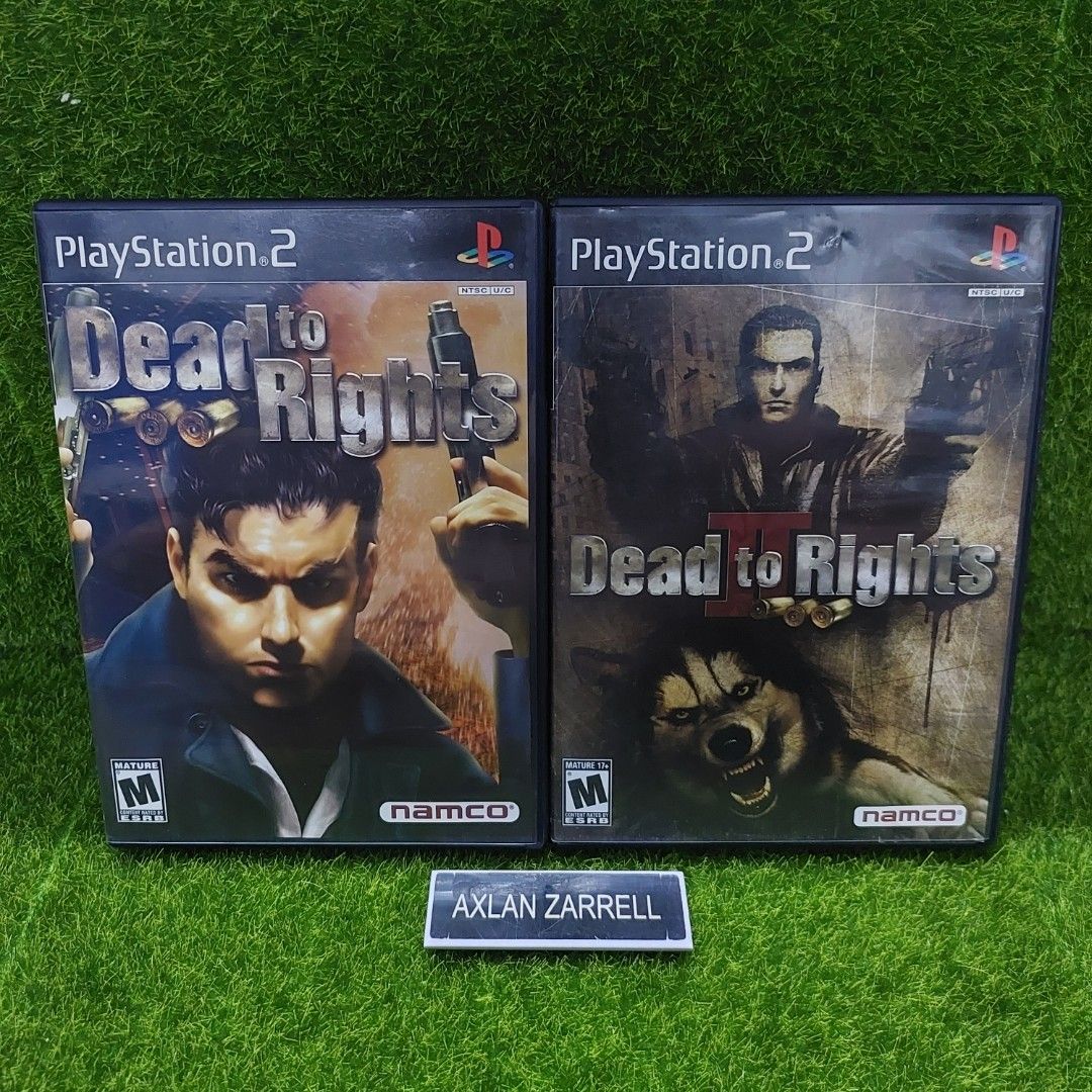 Original PS2 Game Dead To Rights & Dead To Rights II (Selling In Set),  Video Gaming, Video Games, PlayStation on Carousell