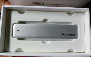 Original Transcend 480gb Portable Type C External Solid State Drive (SSD) for Apple MacBook and Microsoft Desktop / Laptop