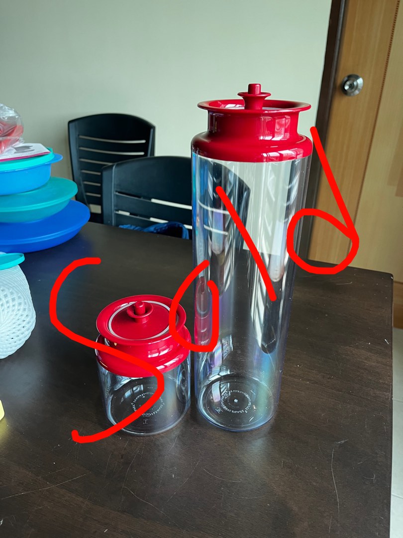 Original Tupperware brand containers, Furniture & Home Living