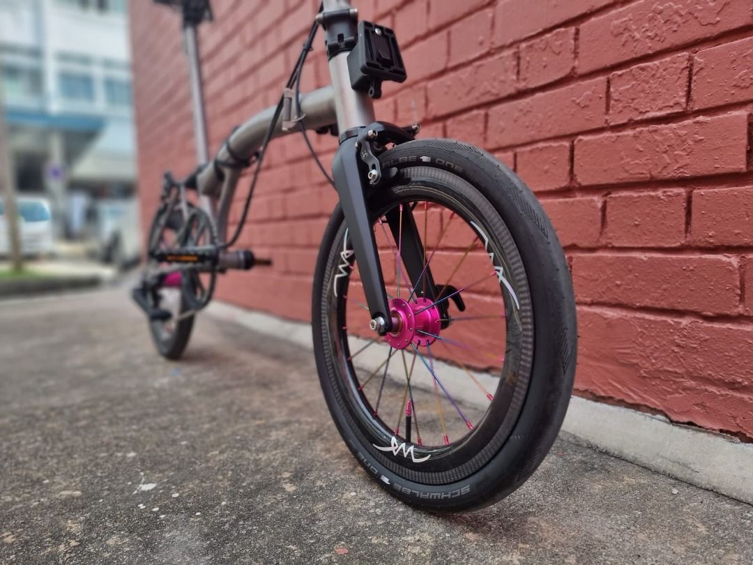 Package 6 - Brompton Wheels External Speed - Phil Woods & Onyx (P Line ...