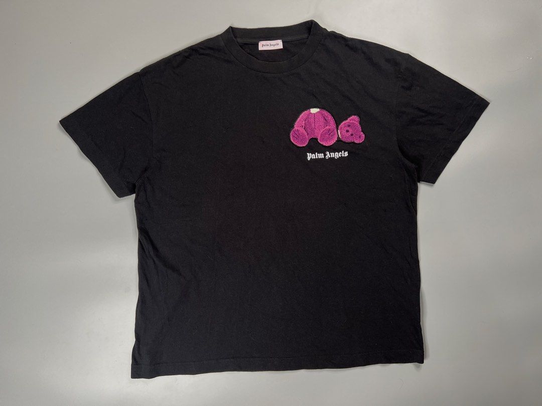 palm angels bear t shirt pink