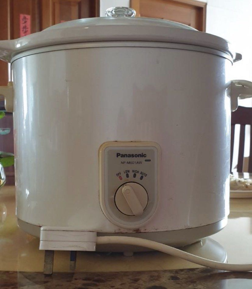 MOVING OUT SALES Panasonic Slow cooker 5L TV Home Appliances Kitchen Appliances Cookers on Carousell