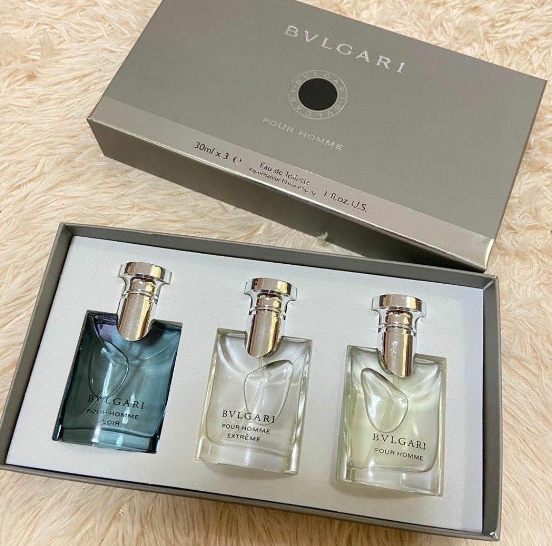 Bvlgari perfume miniature set hot sale