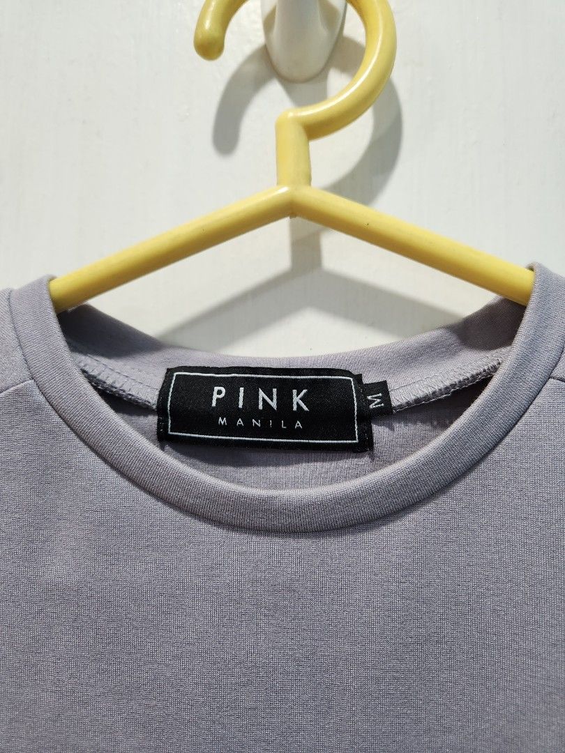Pink Manila Gray Dress (Category: Dresses) located in San Juan City. Submitted by djdlm (Listing ID 1253069869, Image 2). Description: Brand new and never used Pink Manila Gray Dress. Only worn to fit then kept in closet. Has 2 front pockets. Super thich and good quality material. Size M. Originally bought at P1,420. No flaws..