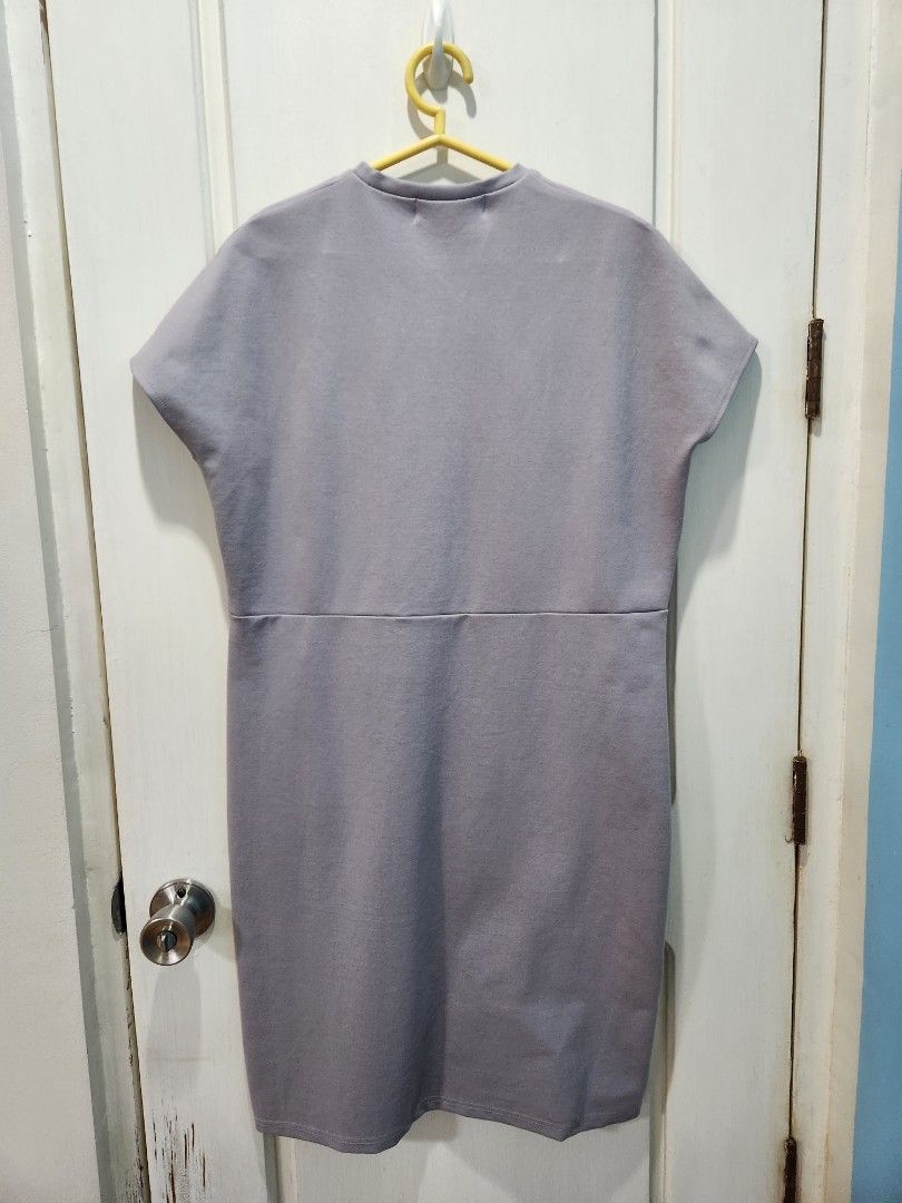 Pink Manila Gray Dress (Category: Dresses) located in San Juan City. Submitted by djdlm (Listing ID 1253069869, Image 3). Description: Brand new and never used Pink Manila Gray Dress. Only worn to fit then kept in closet. Has 2 front pockets. Super thich and good quality material. Size M. Originally bought at P1,420. No flaws..