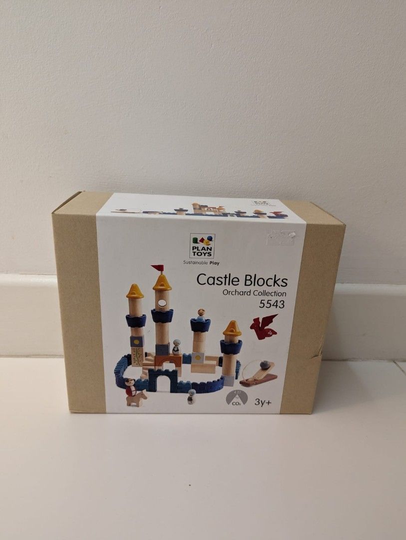 Plan Toys Castle Blocks Orchard Collection 5543 Hobbies Toys