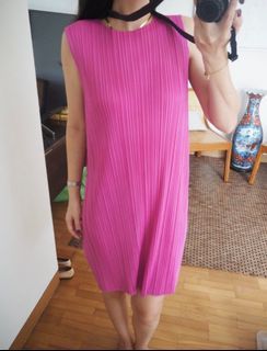 Pleats Please by Issey Miyake Sleeveless Dress