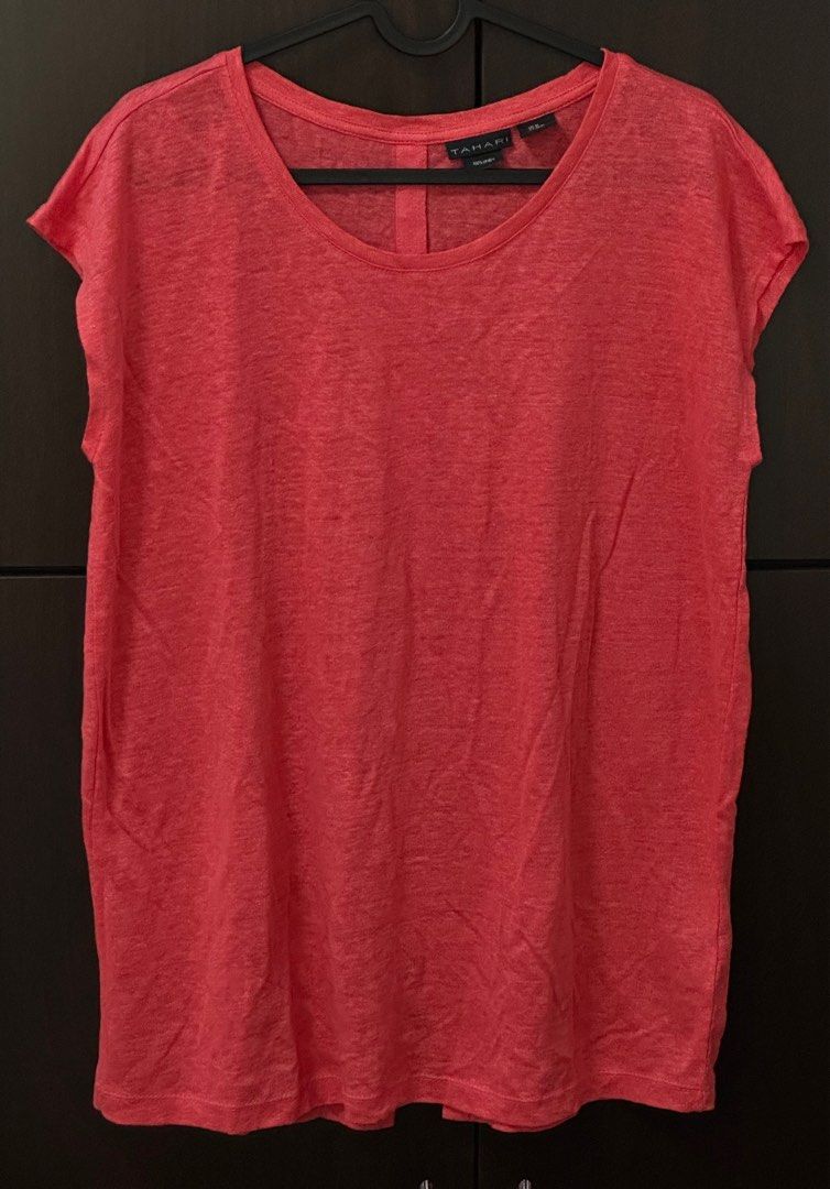 Red plus on sale size top