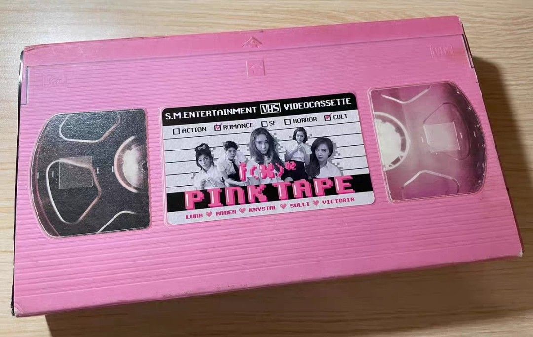 [PO, READ DESCRIPTION] F(X) PINK TAPE ALBUM ( MUST READ DESCRIPTION ...