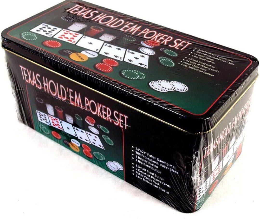 Poker Set Game (Category: Board Games & Puzzles) located in Manila. Submitted by cozzyessentialshopph (Listing ID 1253126186, Image 1). Description: Item: Texan Hold’em Poker Set Price: P799 *Product color may slightly vary due to photographic lighting sources or your monitor settings. 📍 Loc: Ipil Bambang Manila 📍 MOP: GCash, PayMaya, BDO, PNB, BPI 📍 MOD: all SF and booking courier service are c/o by the buyer Option: pick up at the location m