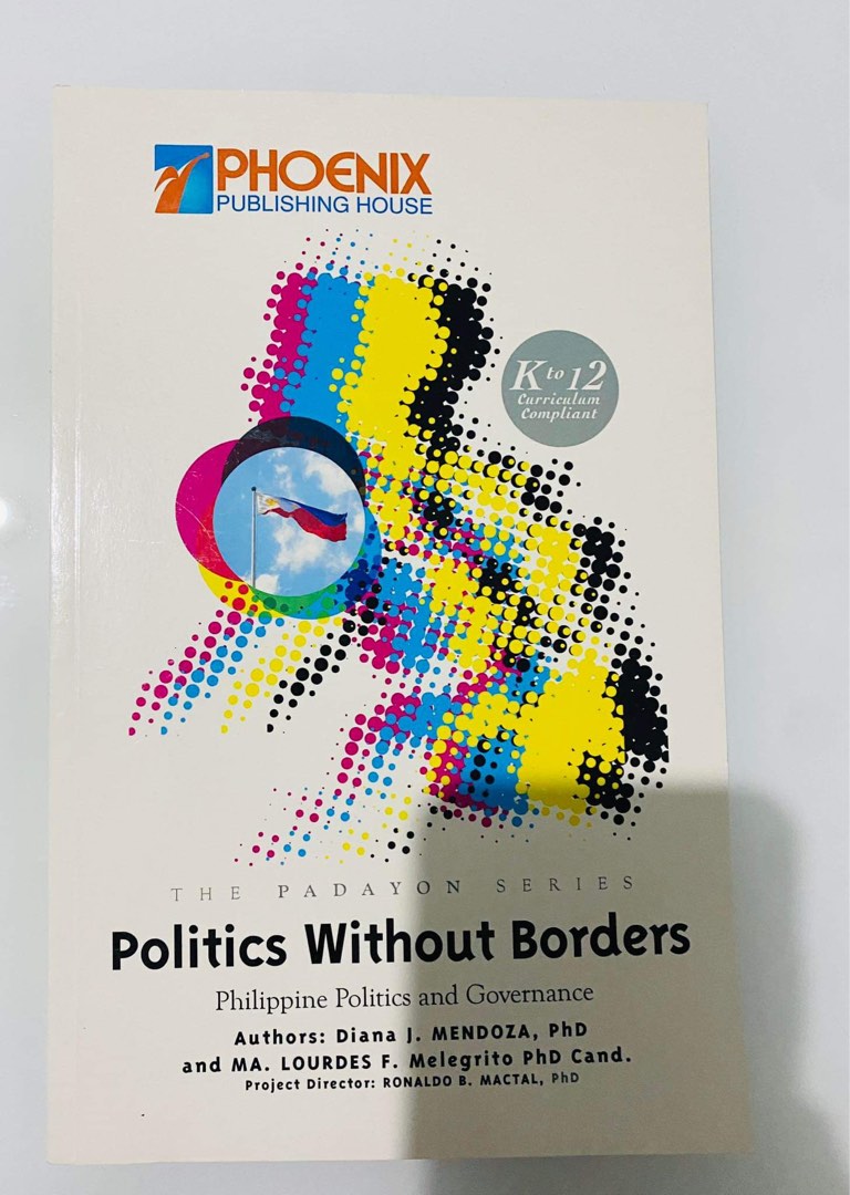 Politics w/o Borders [Phoenix Publishing; Author Mendoza], Hobbies