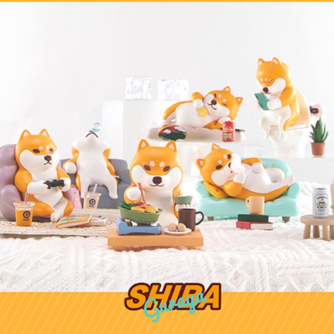 Guraya Shiba POPMART- Shiba At Home Series Blind Box, Hobbies & Toys ...