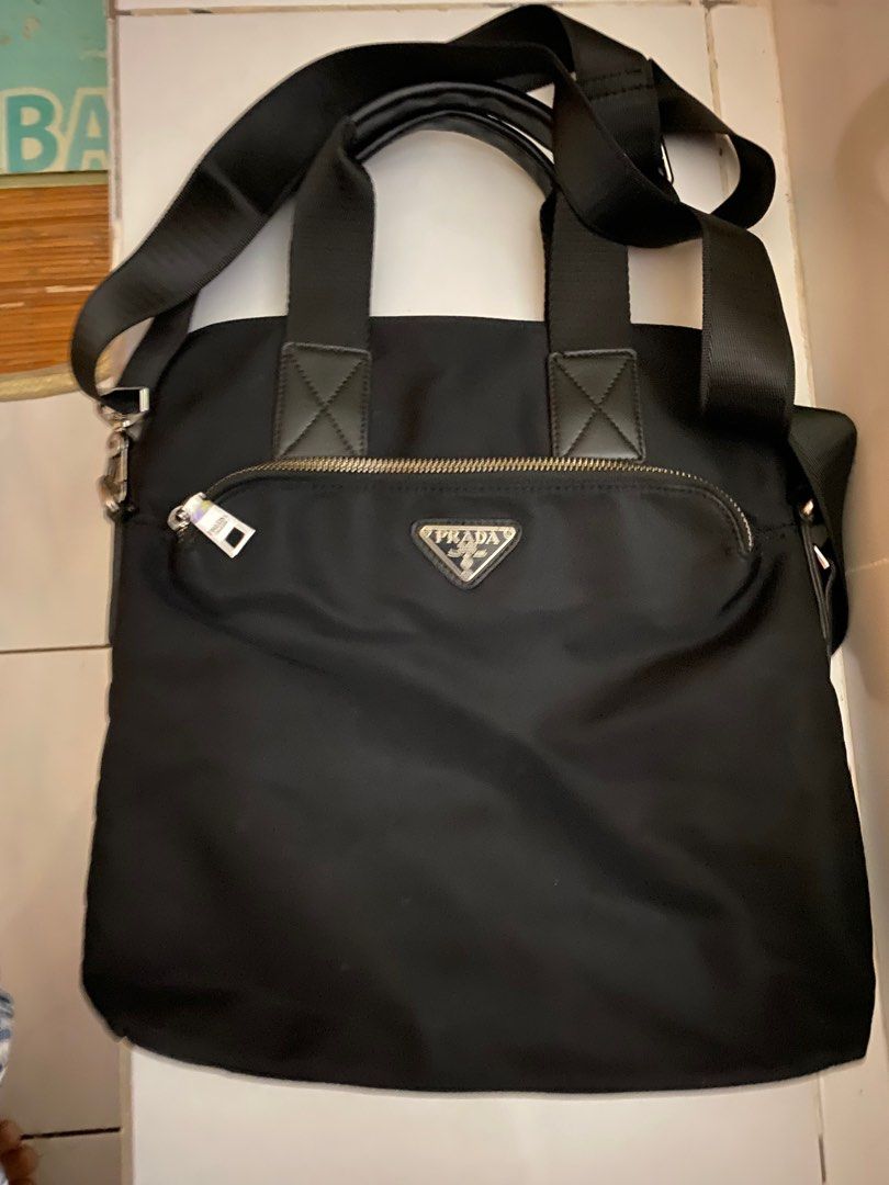 Prada Messenger Bag, Men's Fashion, Bags, Sling Bags on Carousell