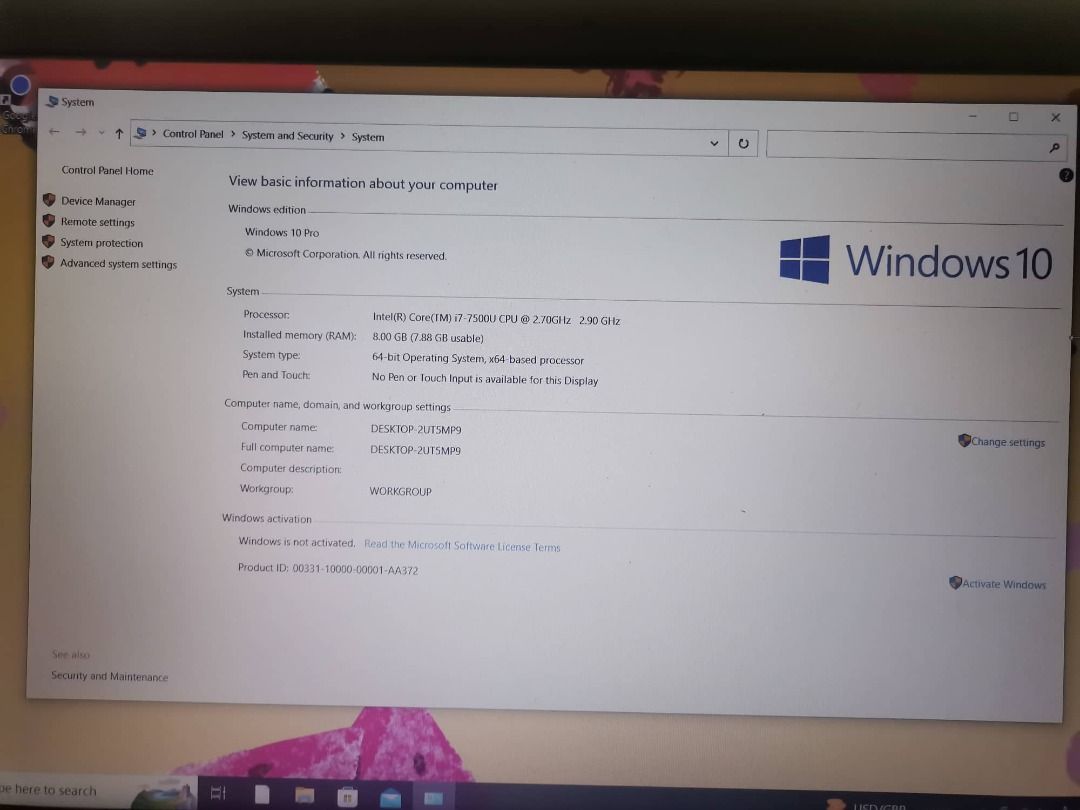 Preloved Asus Laptop (Category: Laptops & Notebooks) located in Cebu City. Submitted by tevesella (Listing ID 1253080290, Image 3). Description: Decluttering Preloved Asus Laptop for only P10,000 Selling it very low extra laptop since nakabili na ng ibang laptop for work. Sayang nakatambak lng sa kwarto. RF: Extra Laptop Specs: Asus X556UAK Intel Core i7 Kabylake 8 GB RAM 2133 DDR$ 256 GB Flash Storage Nvidia 930Mx 2GB 15.3 inches screen size Iss