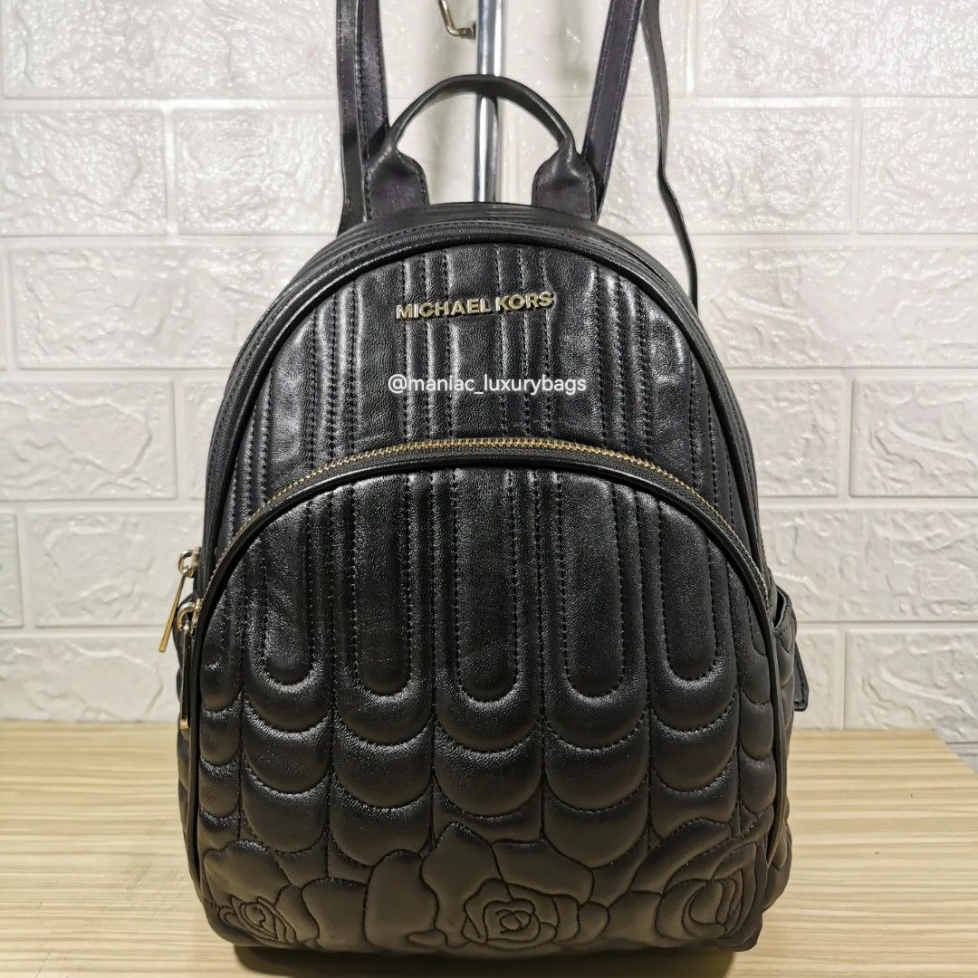 Preloved Backpack MICHAEL KORS *Medium Abbey Flower Quilted