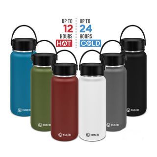 BOZ Kids Insulated Water Bottle with Straw Lid, Stainless Steel Vacuum  Double Wall Water Cup, 14 oz (414ml) (Polar)