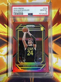 PSA 10 - Walker Kessler Rookie RC ‘Red Prizm #/299’ (2022-2023 Panini Prizm Basketball Card)