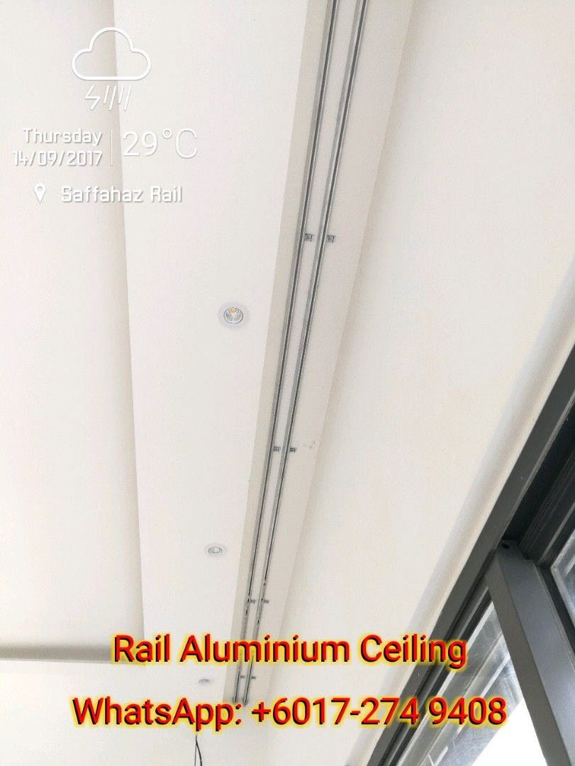Rail Ceiling Heavy Duty Silent Track, Furniture & Home Living, Home