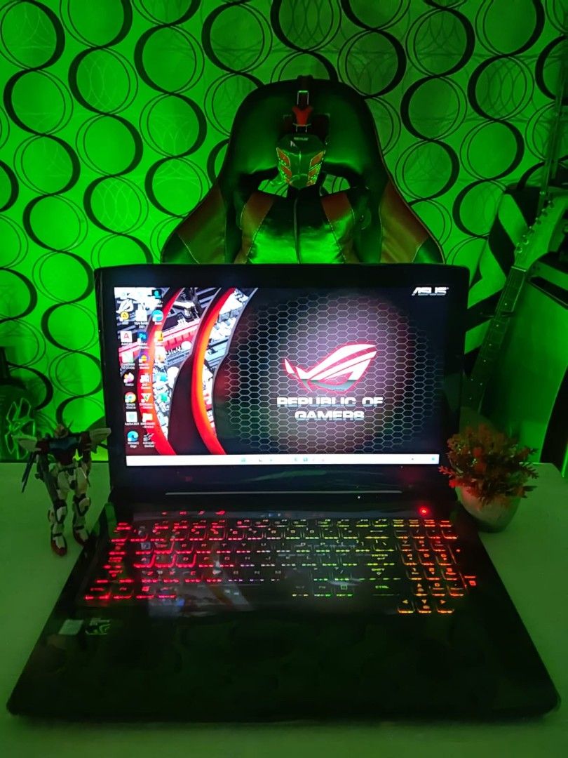 [RAM 16GB/SSD 512GB] Laptop Gaming Asus ROG GL503G Core i7-8750 DUAL
