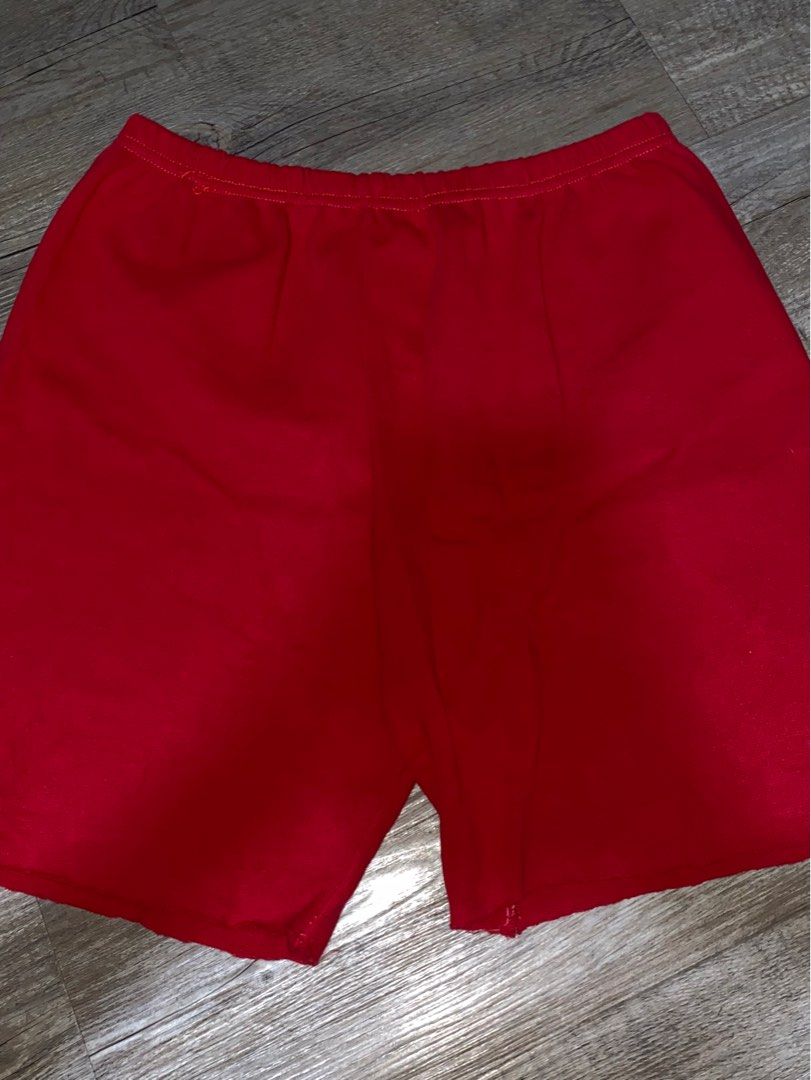 Red comfy new arrivals shorts