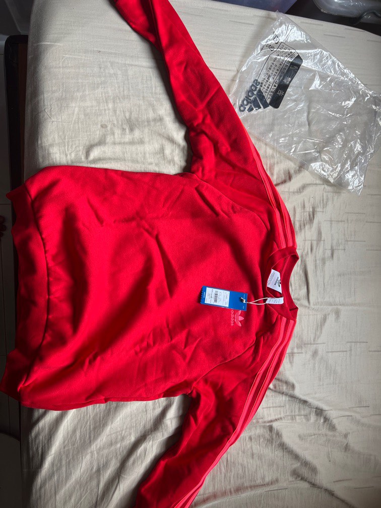 Red pullover new arrivals jacket