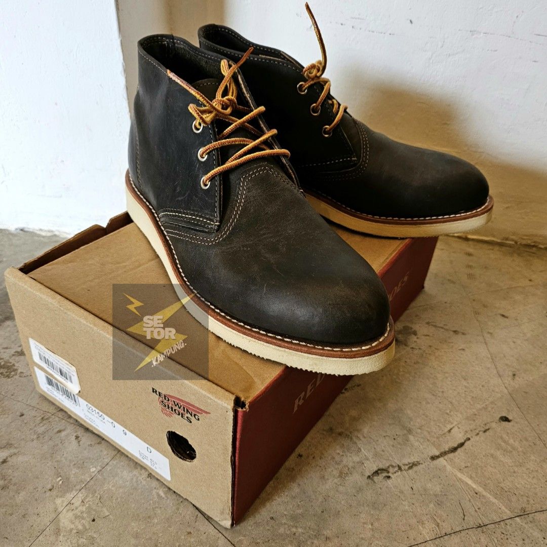 Red wing charcoal chukka top