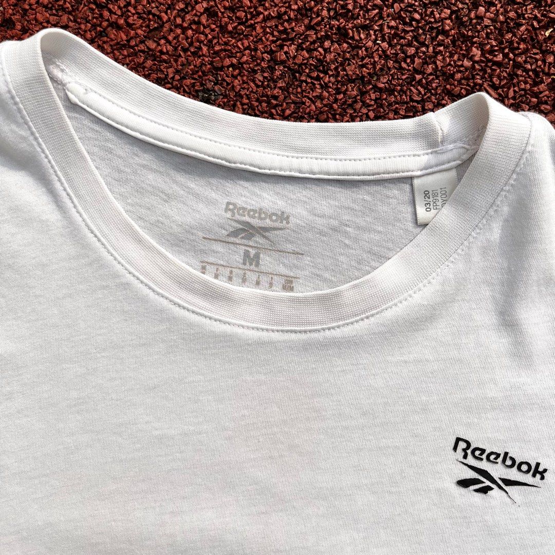 Reebok classic hotsell white shirt