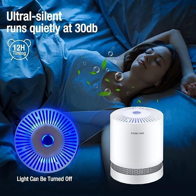 Rigoglioso true hepa filter air outlet purifier